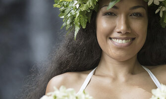 Air Tahiti Nui Vahine dancer Only in Tahiti