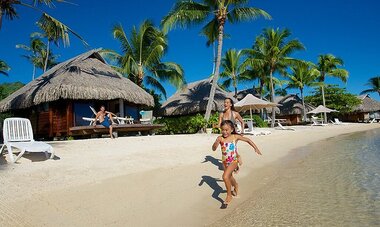 Family Vacation at Manava Beach Resort in Moorea