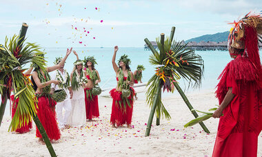 Air Tahiti Nui mariage Only in Tahiti