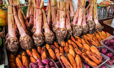 Légumes fruits de Tahiti Légumes fruits de Tahiti Taro, Fe'i, etc