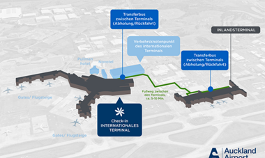 3D-Karte des Flughafens AKL