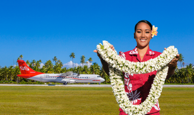 Air Tahiti & hôtesse